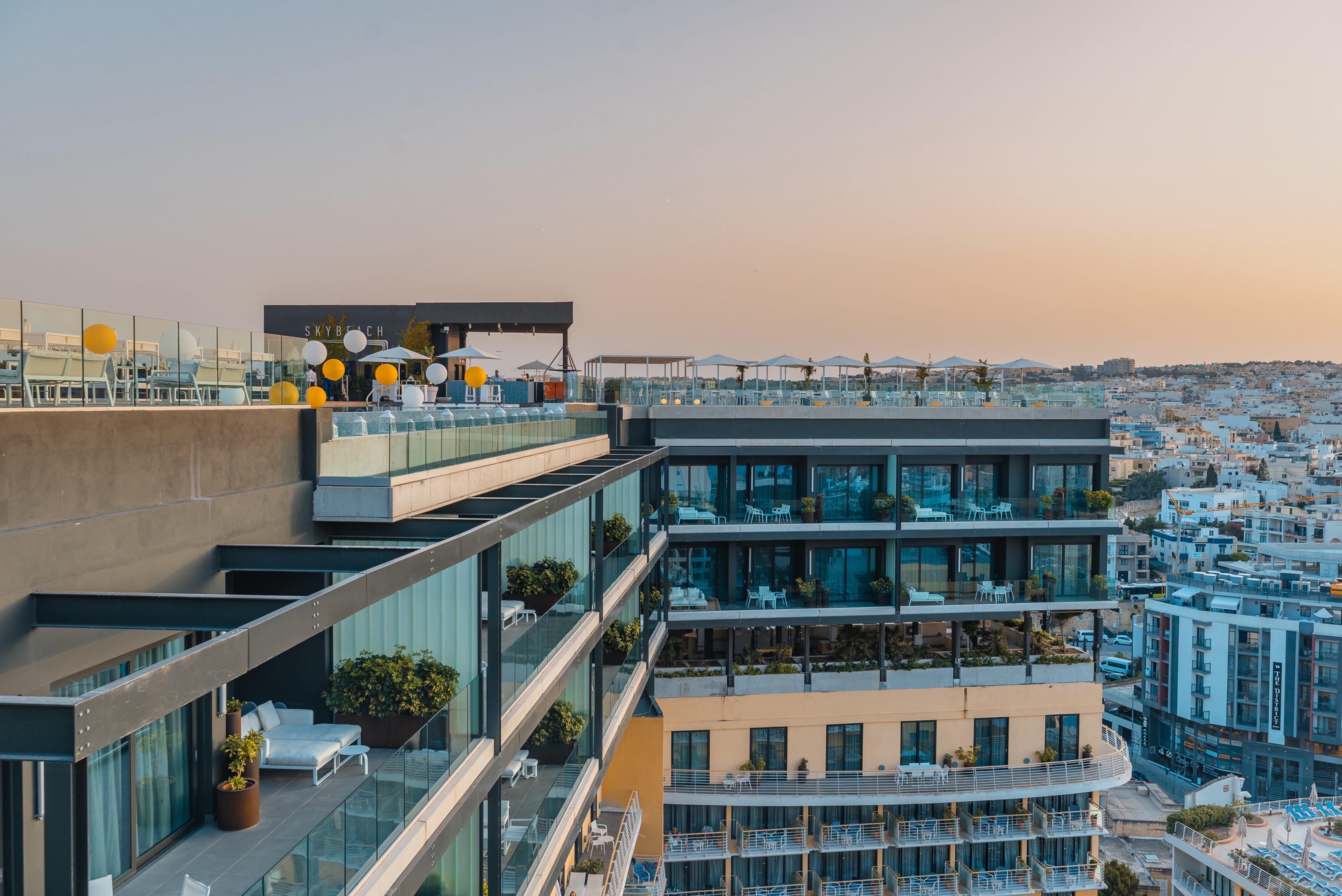 InterContinental Hotels - Malta, an IHG Hotel San Giuliano Esterno foto The view from the rooftop of the hotel